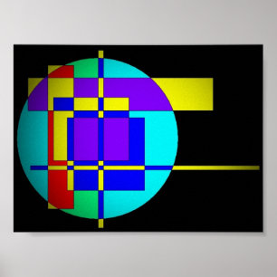 my random art poster