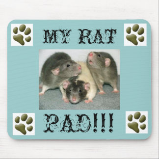 MY RAT PAD...FUNNY!!!! MOUSE MAT