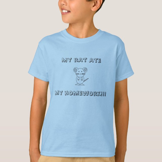 My Rat T-Shirt (Front)