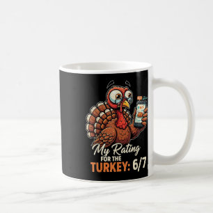 My Rating For The Turkey 6-7 Alpha Gen Meme 67 Tha Coffee Mug