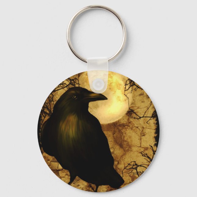 My Raven Keychain (Front)