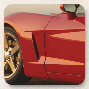 My Red Corvette Coaster