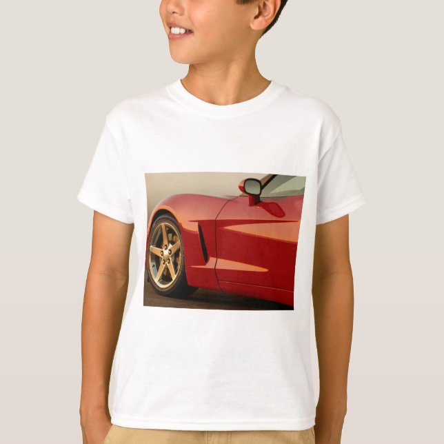 My Red Corvette T-Shirt (Front)