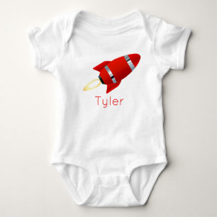 My Red Rocket Baby Bodysuit