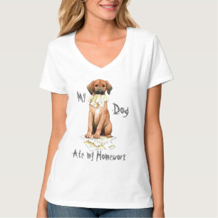 My Redbone Ate My Homework T-Shirt