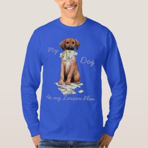 My Redbone Ate My Lesson Plan T-Shirt