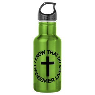 My Redeemer Lives 532 Ml Water Bottle
