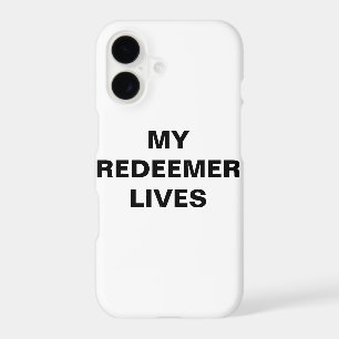"My Redeemer Lives" Apple iPhone 8/7 Case