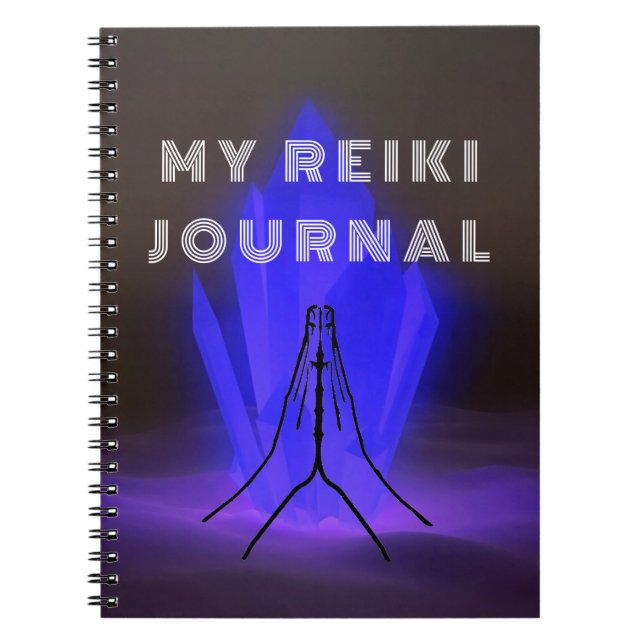 My Reiki Journal with Hands (Front)
