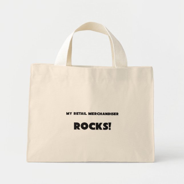 MY Retail Merchandiser ROCKS! Mini Tote Bag (Front)