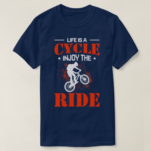 my retirement plan bicycle (18)  T-Shirt (Design Front)