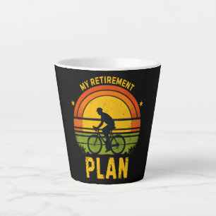 My Retirement Plan Cycling Enthusiast Latte Mug