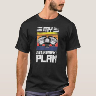 My Retirement Plan Drone Pilot Retro Vintage 1 T-Shirt