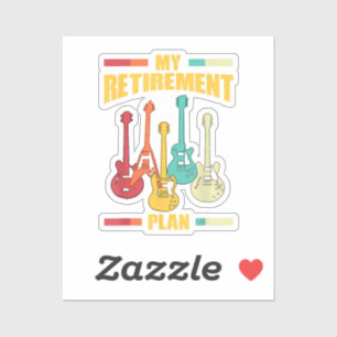 My Retirement Plan Electric Guitar Musical String