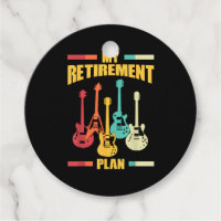My Retirement Plan Electric Guitar Musical String 