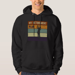 My Retirement Plan Golf Players  Boxing Hoodie