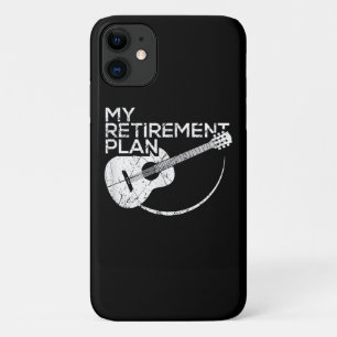 My Retirement Plan Guitar Funny Musicians iPhone 11 Case