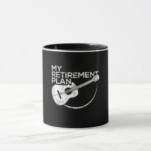 My Retirement Plan Guitar Funny Musicians Mug