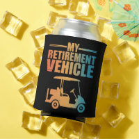 My Retirement Vehicle Golf Cart Golfer Golf Cart