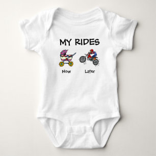 My Rides Motocross Dirt Bike Baby Bodysuit