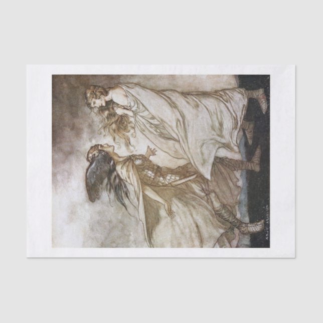 My ring, my lady tissue paper (Front)