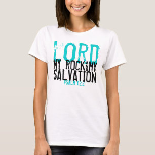 My Rock & My Salvation bible verse t-shirt