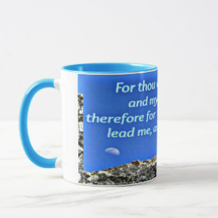 My Rock Psalm 31:3 Mug