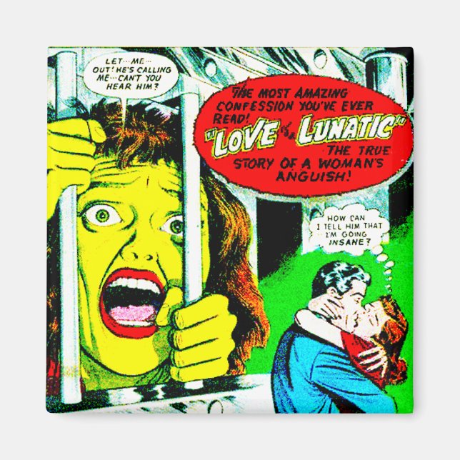 My Romantic Adventures Magnet (Front)