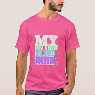 My Rotting in Bed Funny Design Official Bed Rottin T-Shirt