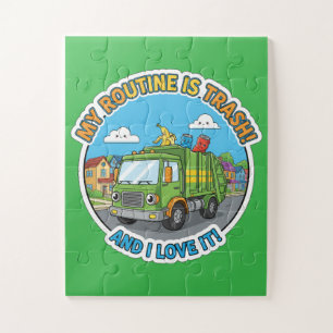 My Routine Is Trash! And I Love It! Jigsaw Puzzle