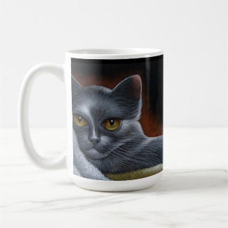 MY RUSSIAN BLUE CAT MUG