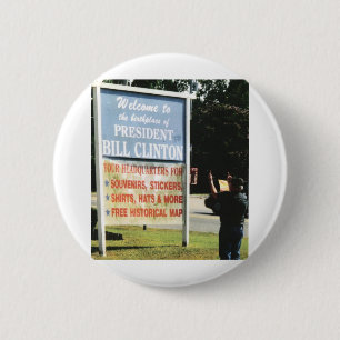 MY SALUTE TO BILL 6 CM ROUND BADGE