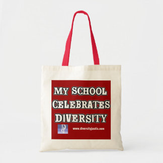 My School Celebrates Diversity Tote Bag