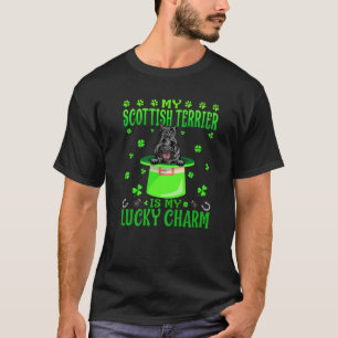 My Scottish Terrier Is My Lucky Charm St. Patrick' T-Shirt