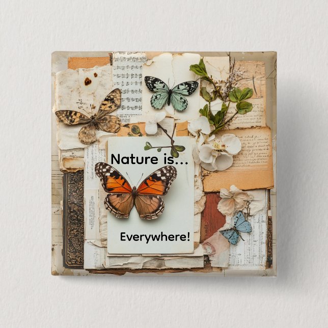 My Scrapbook 15 Cm Square Badge (Front)