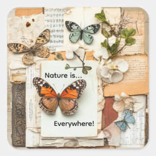 My Scrapbook Square Sticker