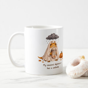 My Seasonal Depression Costume Bearded Dragon Art Coffee Mug