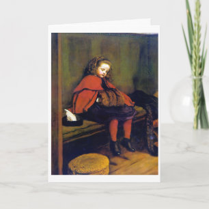 My Second Sermon, John Everett Millais Card