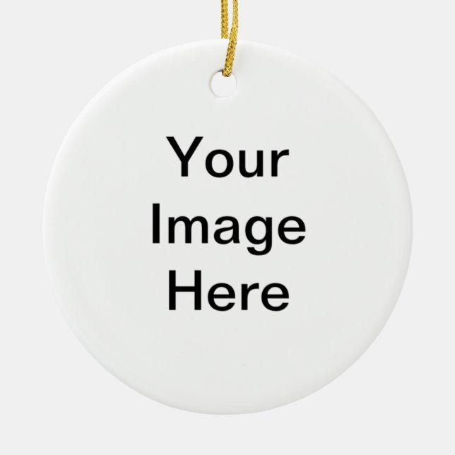 My Selfies Ceramic Tree Decoration (Front)