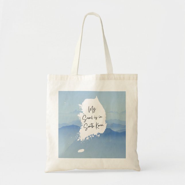 My Seoul is in South Korea Tote Bag (Front)