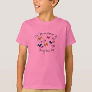 My Seriously Grown Up Quirky Birds Top T-Shirt
