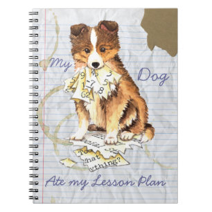 My Sheltie Ate my Lesson Plan Notebook