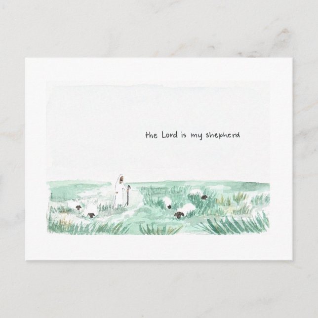 my Shepherd postcard (Front)
