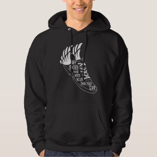 My Shoes Have More Miles Than Your Car  Running Ru Hoodie