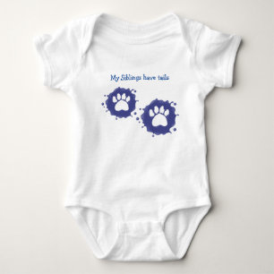 My Siblings Have Tails Baby Bodysuit