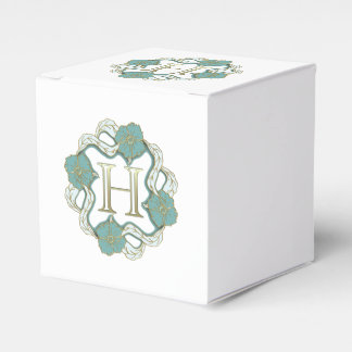 my signature with the letter h favour box