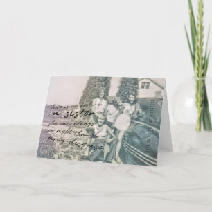 MY SISTER Greeting Card
