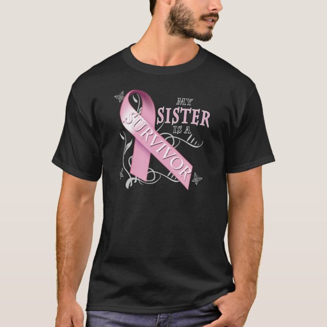 My Sister is a Survivor.png T-Shirt (Front)
