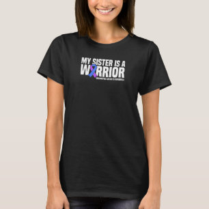 My Sister Is A Warrior Rheumatoid Arthritis Awaren T-Shirt