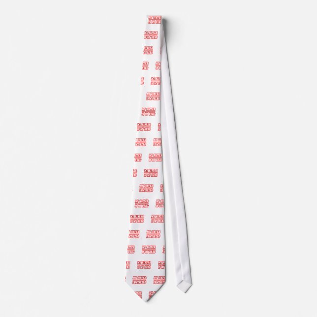 My Sister Is My Hero Tie (Front)